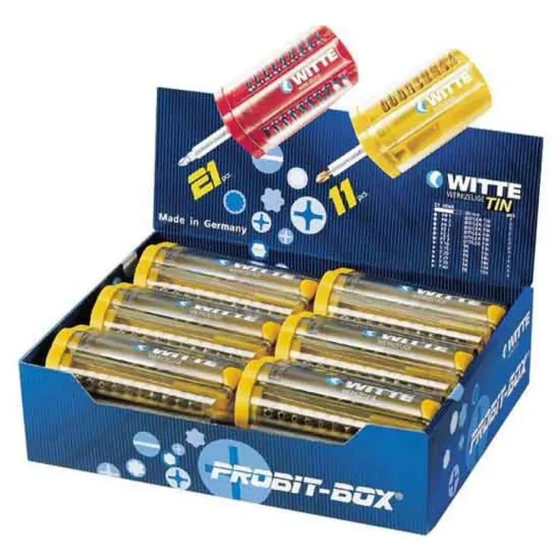 Probit-box Bithalter-schraubendreher 21 Einheiten von Witte – Produktbild