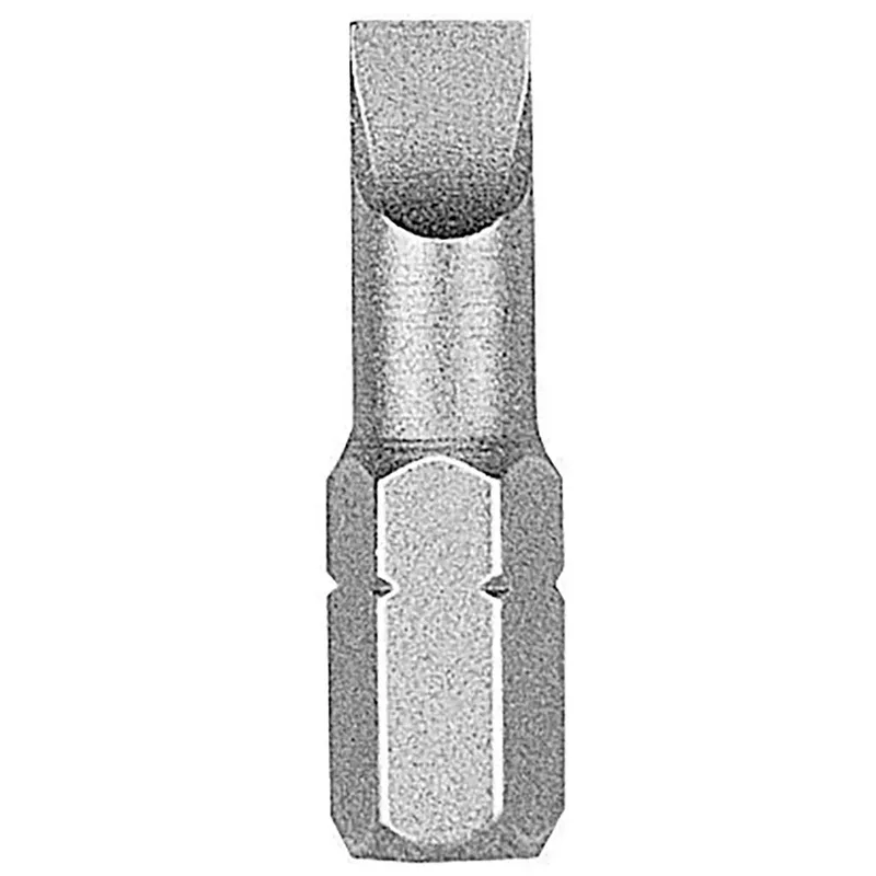 Standard 1/4´´ Short 4x25 Platte Schroevendraaierbit van Witte – productafbeelding