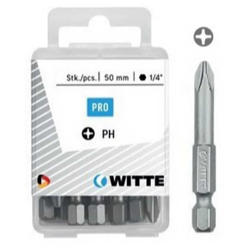 Witte 4275229 Ph 3 Phillips Kruiskopschroevendraaierbit 5 Eenheden van Witte – productafbeelding