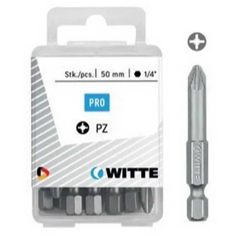 Witte 4275479 Pz 3 Pozidriv Kruiskopschroevendraaierbit 5 Eenheden by Witte – product image