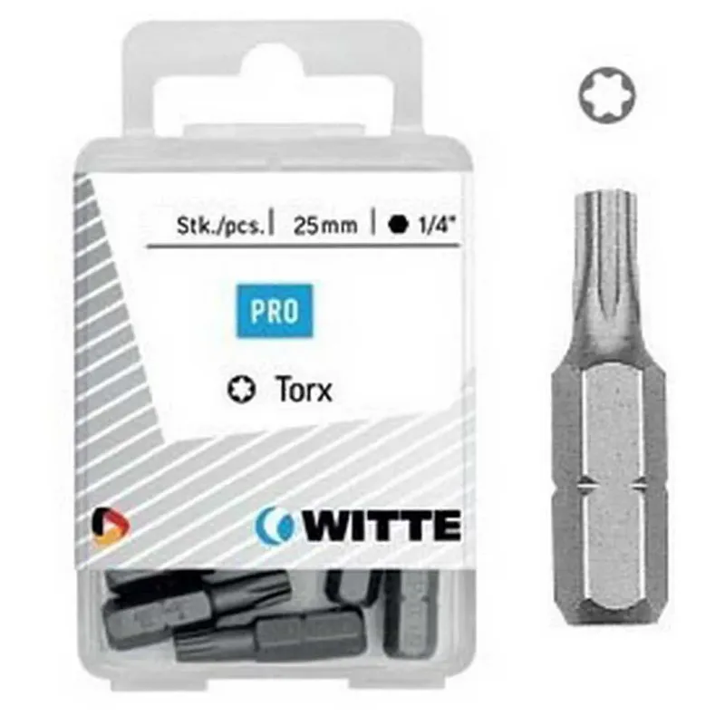 Witte 429505 T 20 Torx Bit 5 Eenheden de Witte – image du produit
