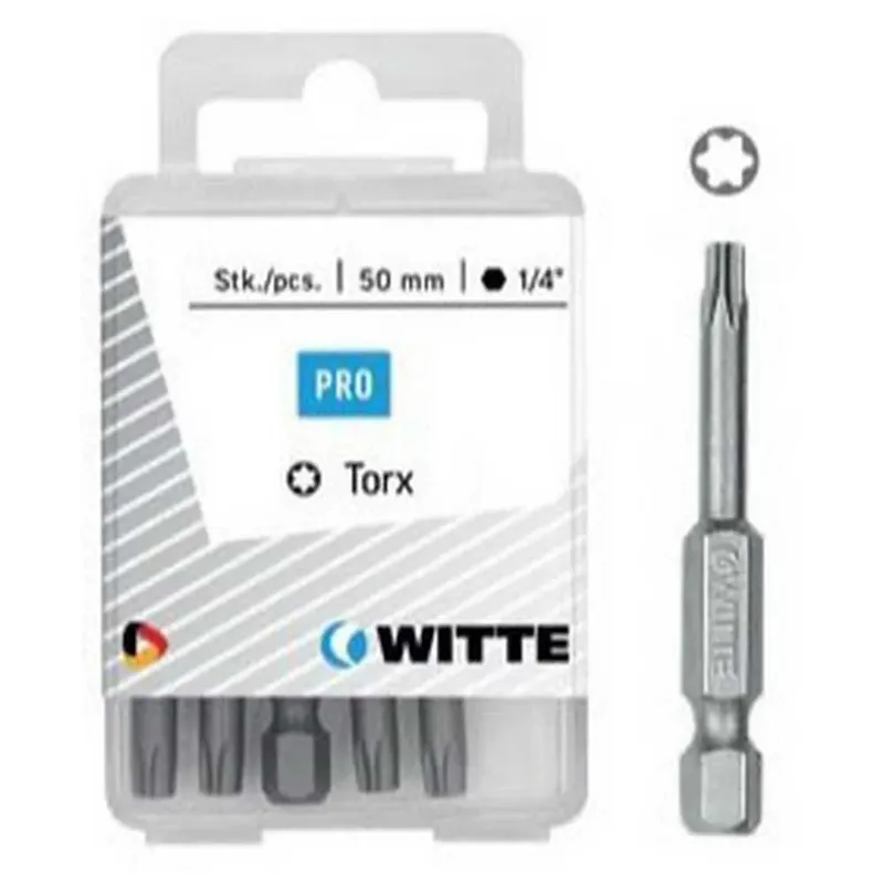 Witte 429604 T 15 Torx Bit 5 Eenheden by Witte – product image