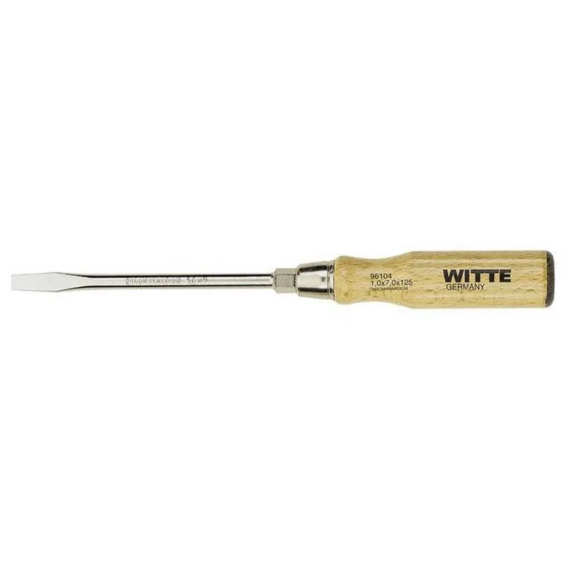 Witte 7x125 Mm Platte Schroevendraaier van Witte – productafbeelding