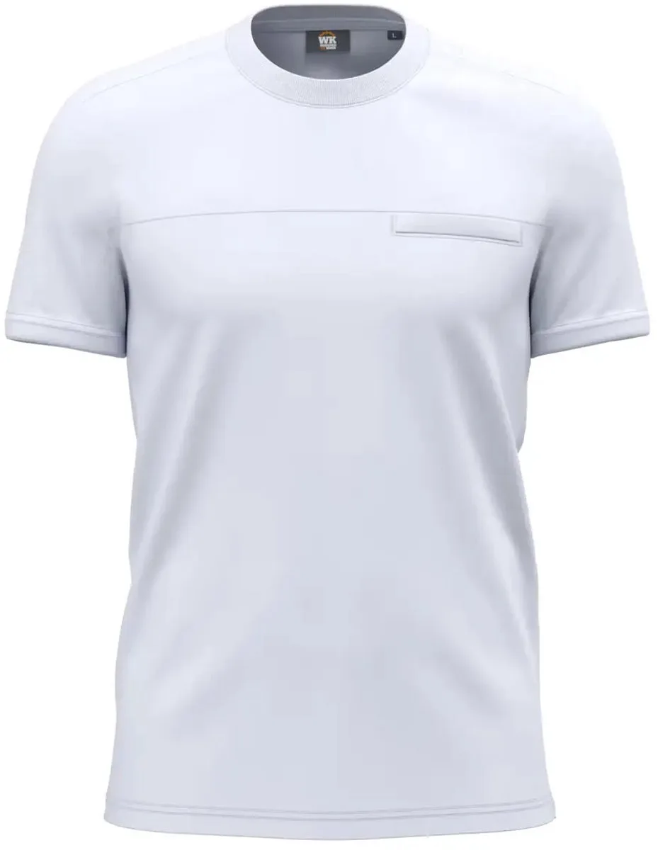 Ademend Koken T-shirt WK. Designed To Work by WK. Designed To Work, White – product image