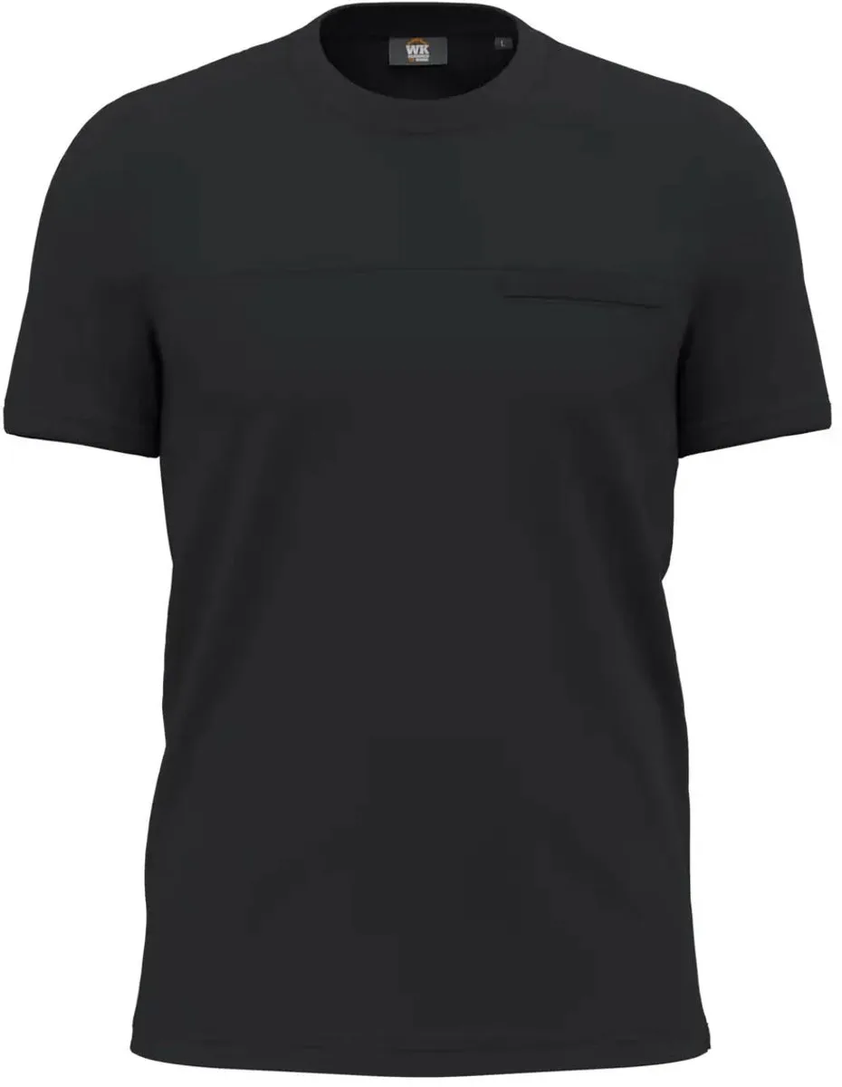 Ademend Koken T-shirt WK. Designed To Work by WK. Designed To Work, Black – product image