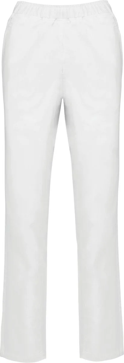 Damesbroek in polykatoen WK708 - White fra WK. Designed To Work, Hvid, XL – produktbillede
