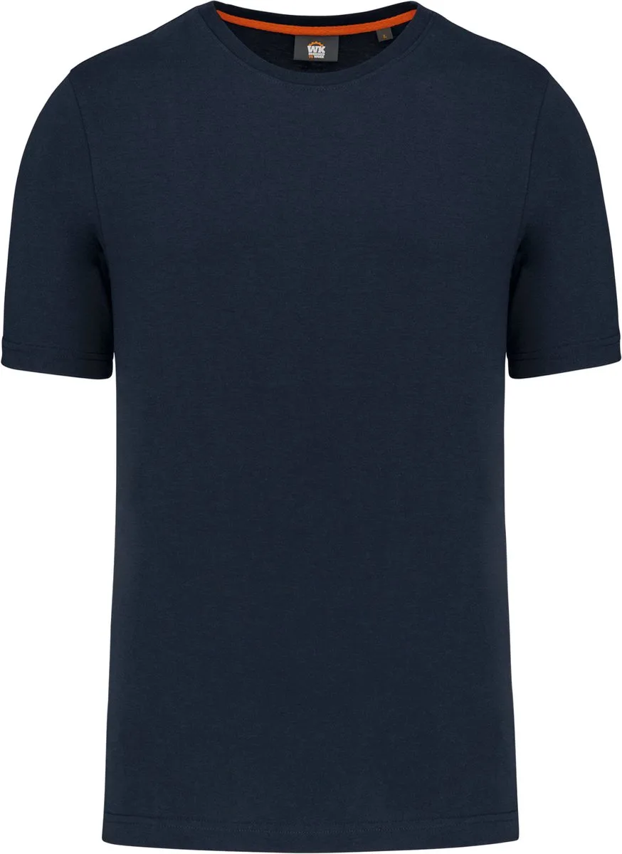 Duurzaam heren T-shirt ronde hals WK302 - Navy de WK. Designed To Work, Bleu foncé, XS – image du produit