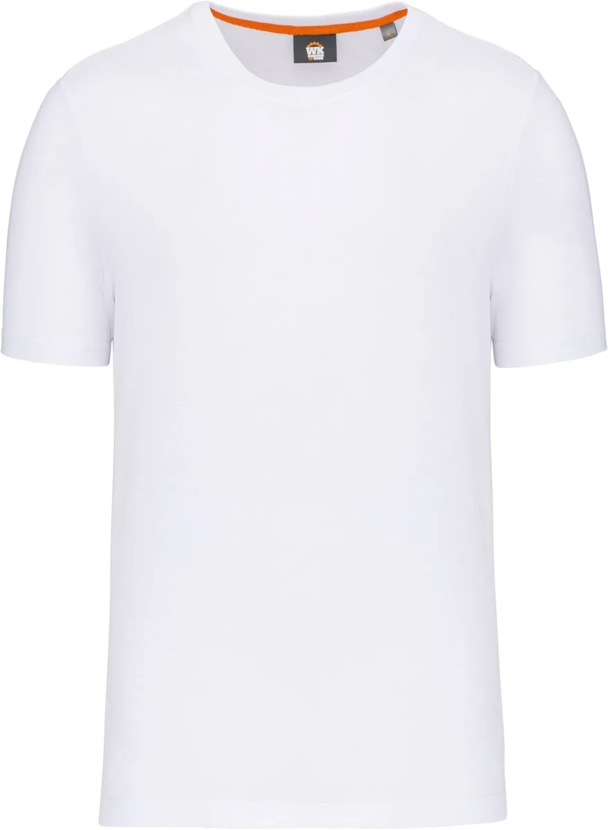 Duurzaam heren T-shirt ronde hals WK302 - White von WK. Designed To Work, Weiß, XS – Produktbild