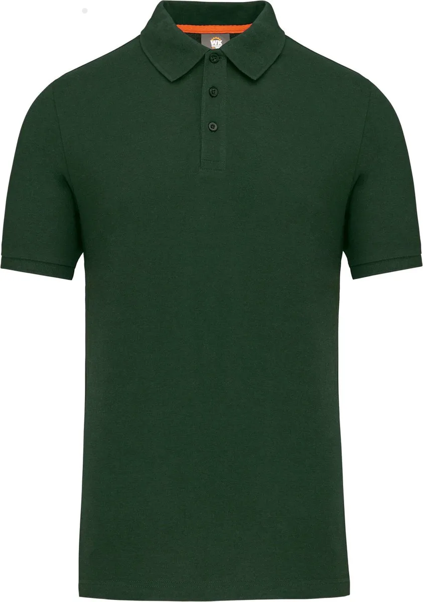 Eco friendly poloshirt WK207 - Forest Green de WK. Designed To Work, Forest Green, S – image du produit