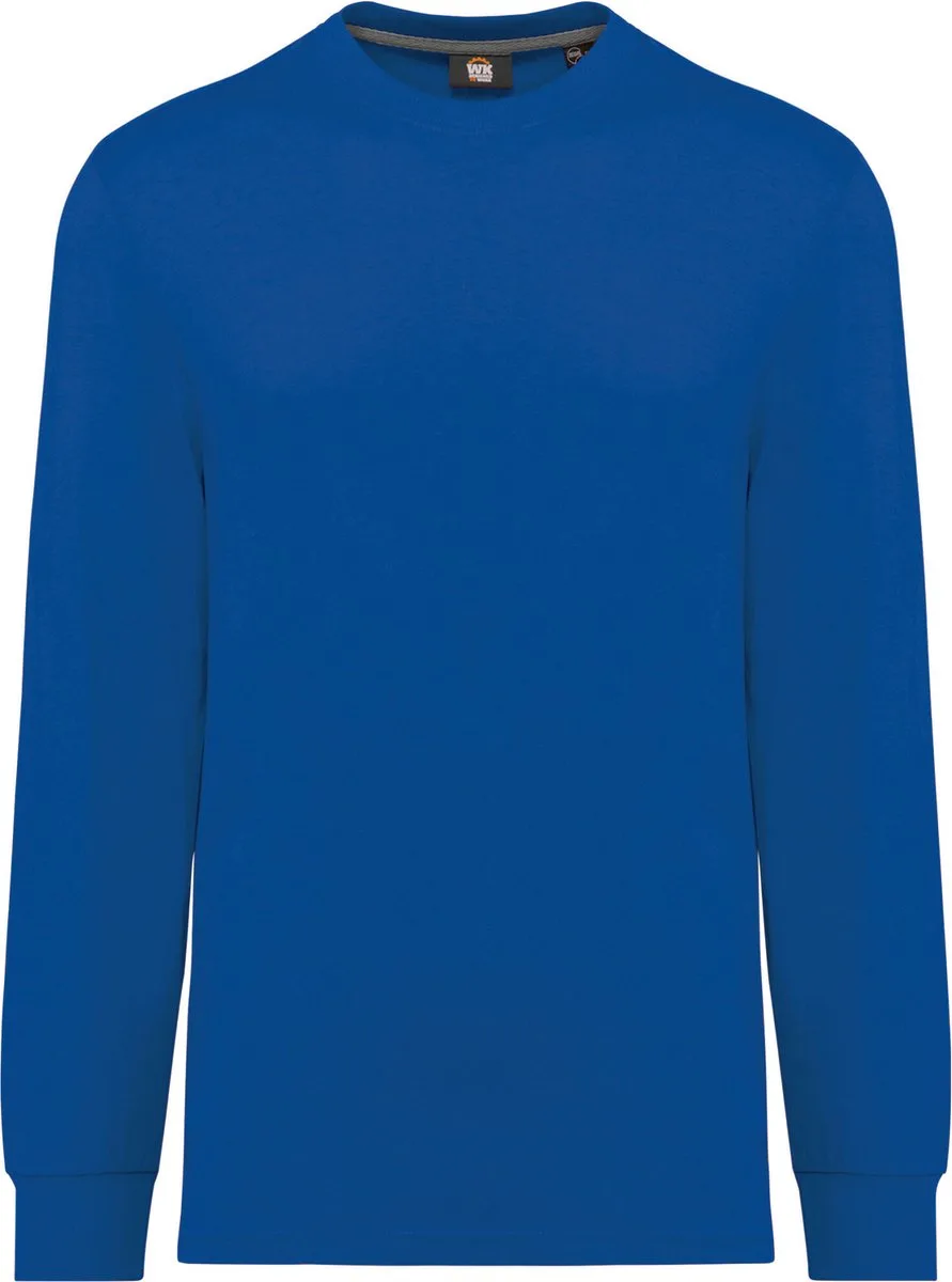 Ecologisch uniseks T-shirt met lange mouwen WK303 - Royal Blue de WK. Designed To Work, Royal Blue, XXS – image du produit