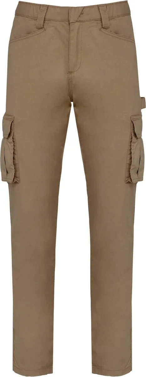 Ecologische herencargobroek WK703 - Camel von WK. Designed To Work, Camel, M – Produktbild