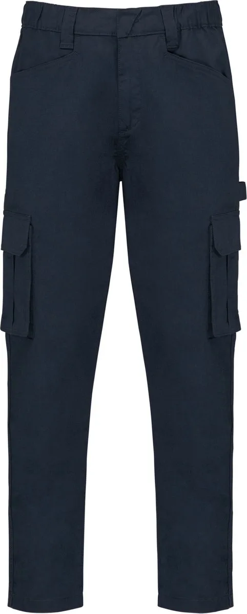 Ecologische herencargobroek WK703 - Navy de WK. Designed To Work, Bleu foncé, 4XL – image du produit