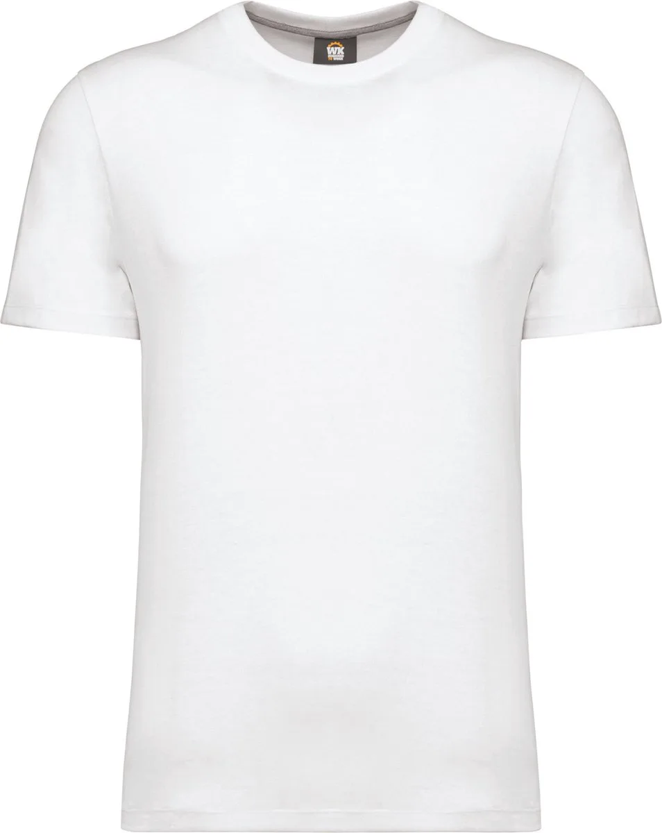 Heren-T-shirt met antibacteriële behandeling WK306 - White by WK. Designed To Work, White, L – product image