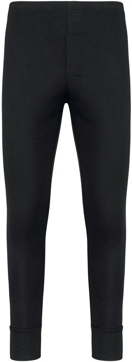 Heren thermobroek WK802 - Black de WK. Designed To Work, Noir, XS – image du produit