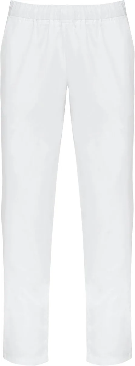 Katoenen unisex broek WK704 - White de WK. Designed To Work, Blanc, 5XL – image du produit
