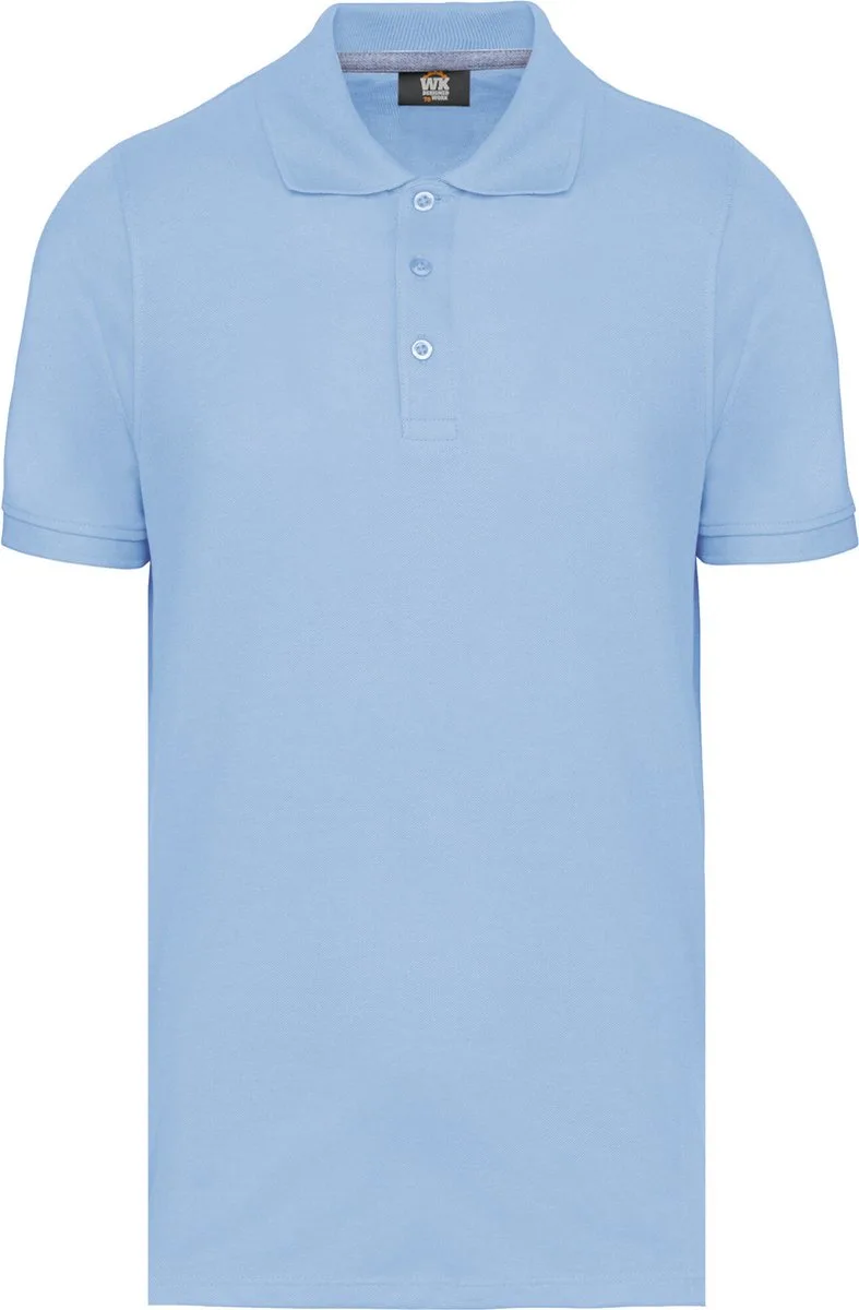 Polo korte mouwen WK274 - sky blue de WK. Designed To Work, Sky Blue, L – image du produit