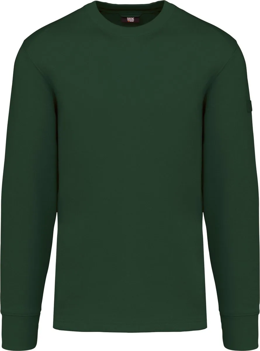 Sweater ingezette mouwen WK4001 - Forest Green de WK. Designed To Work, Forest Green, XS – image du produit
