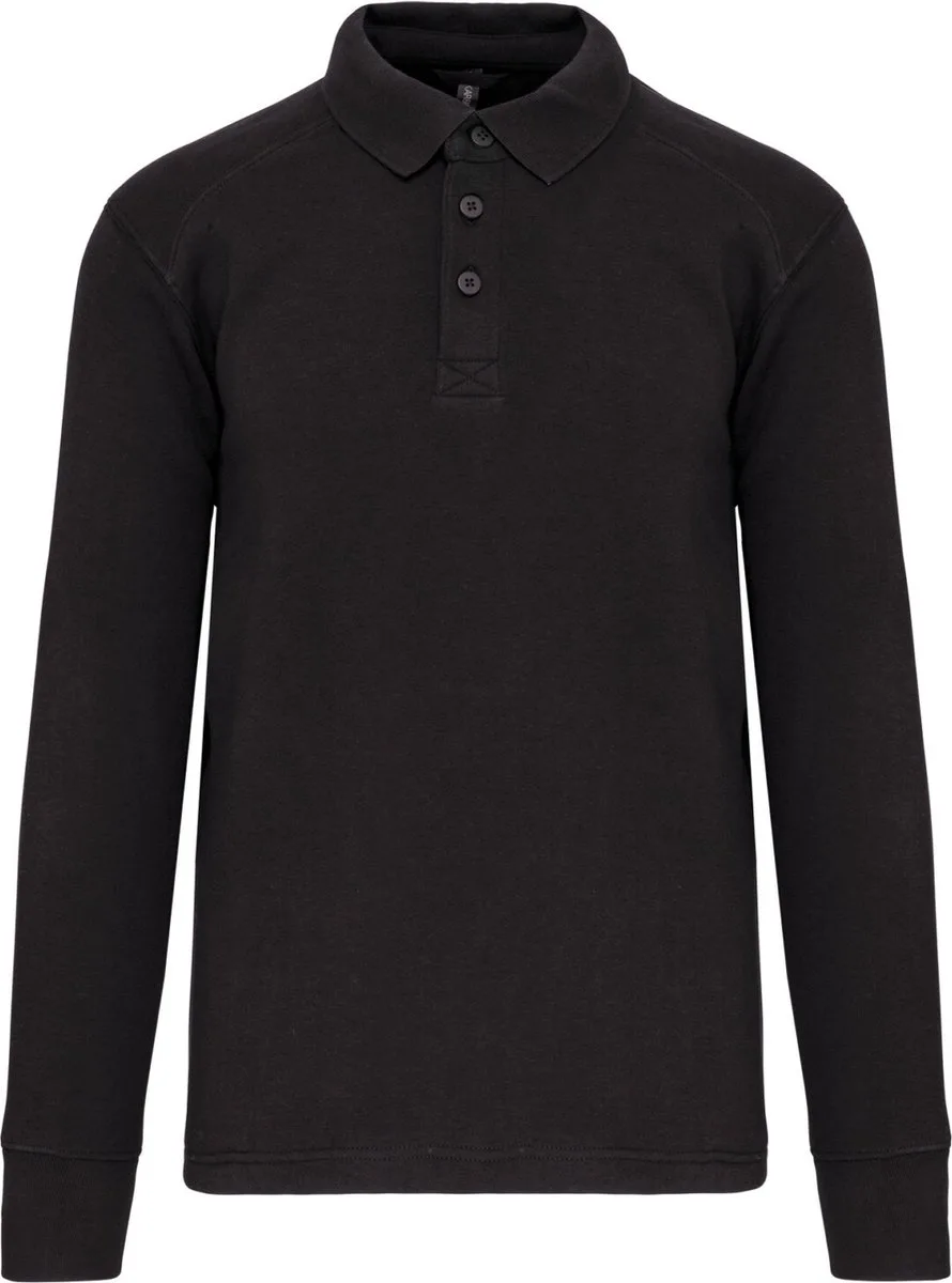 Sweater met polokraag WK4000 - Dark Grey de WK. Designed To Work, Gris foncé, 4XL – image du produit