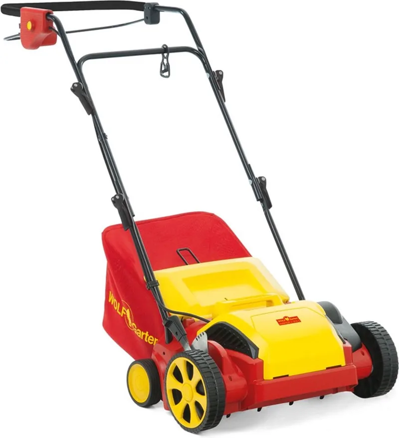 Elektrische verticuteermachine VA 303 E - werkbreedte 30 cm - opvangzak 35 l - 1300 W motor - moshark - verticuteren - opvangen van WOLF-Garten – productafbeelding