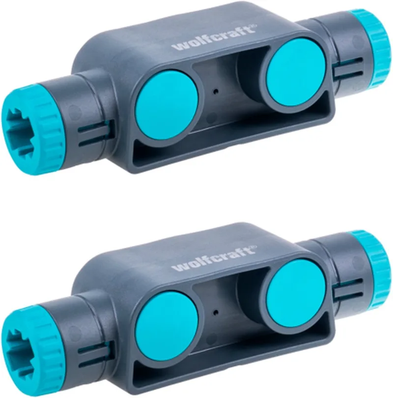 2 Lijmklemmen connectors - Lijmklem verbinden - 8664060 by Wolfcraft, Multicolour – product image