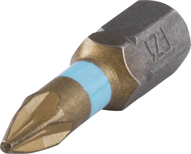 2 torsie TiN-bits, kruiskop (PZ 1) - 1325000 by Wolfcraft – product image