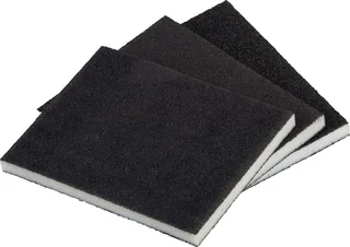 Blockhobel Wolfcraft Schleifschwamm 3 Stück Maß: 123 x 98 x von Wolfcraft – Produktbild 1 von 3