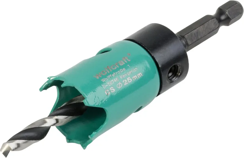 Carbonstalen gatenzaag Ø 25 mm - 5963000 de Wolfcraft – image du produit