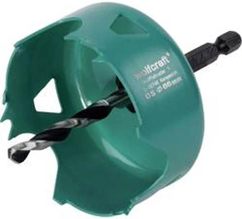Carbonstalen gatenzaag Ø 68 mm - 5968000 by Wolfcraft – product image