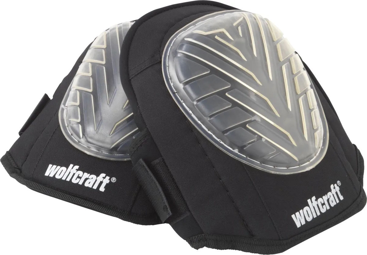 Comfort kniebeschermers - 4972000 fra Wolfcraft, Sort – produktbillede
