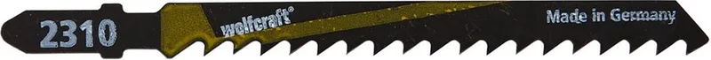 Decoupeerzaagblad 100mm - HCS, T-schacht - 2 stuks - Decoupeerzaagbladen - 2310000 by Wolfcraft – product image