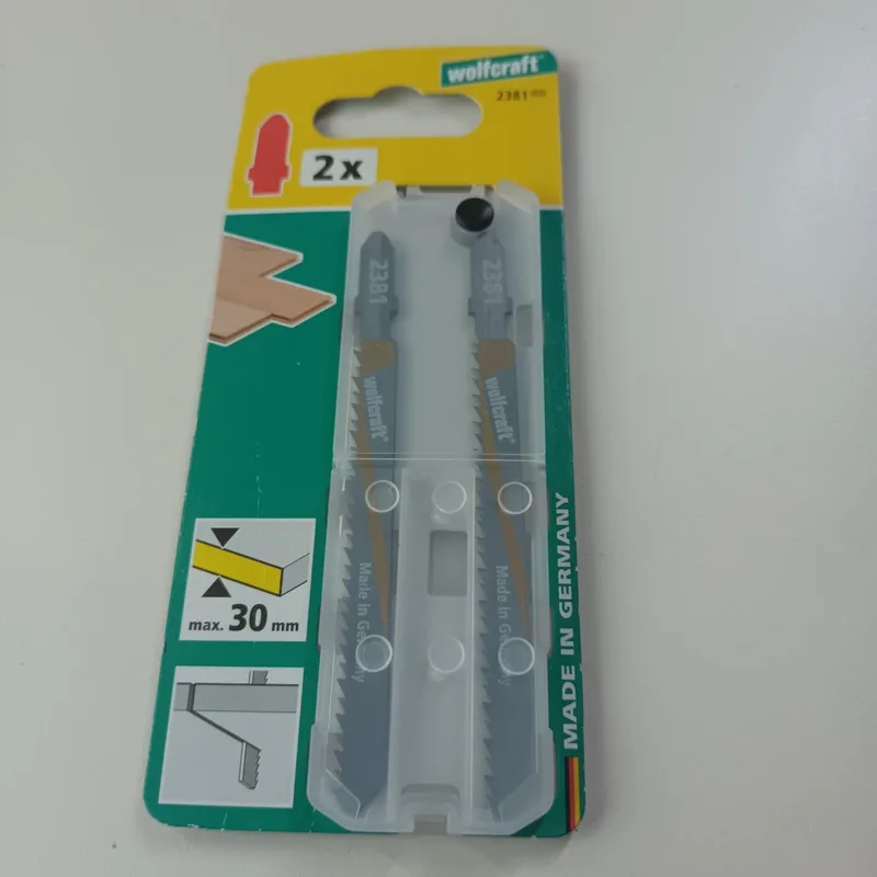 Decoupeerzaagblad HCS, T-schacht - 2381000 von Wolfcraft – Produktbild