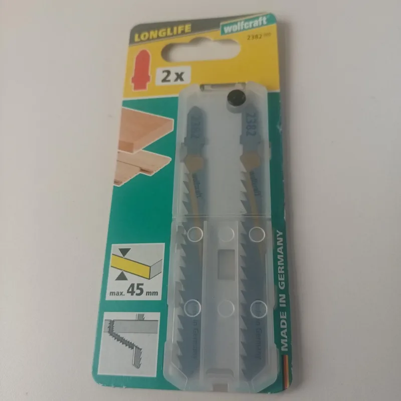 Decoupeerzaagblad HCS, T-schacht - 2382000 by Wolfcraft – product image