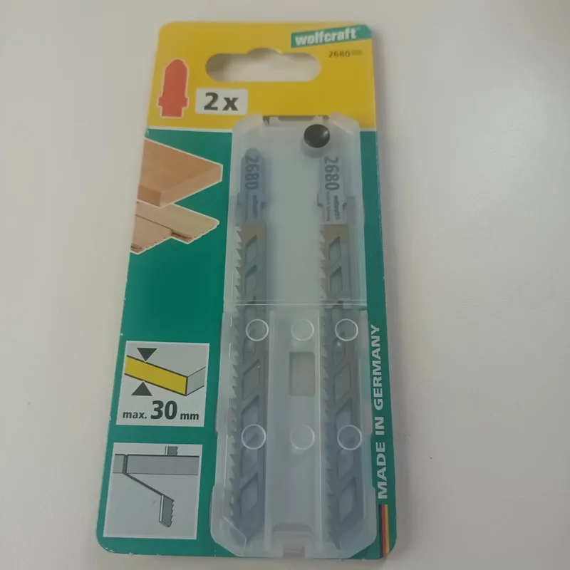 Decoupeerzaagblad HCS, T-schacht - 2680000 by Wolfcraft – product image