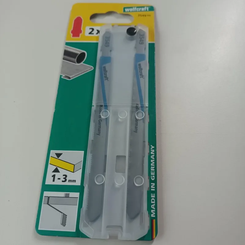 Decoupeerzaagblad HSS, T-schacht - 3549000 by Wolfcraft – product image