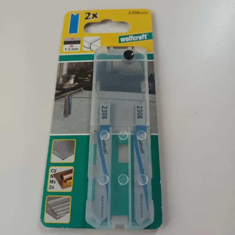 Decoupeerzaagblad HSS, U-schacht - 2308000 by Wolfcraft – product image