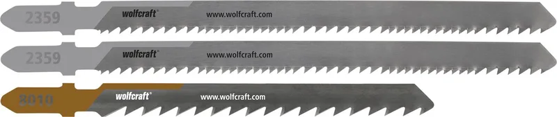 Wolfcraft 2359000 1 Kit de projet lames de scie sauteuse couleur de démolition. 1 set de Wolfcraft – image du produit