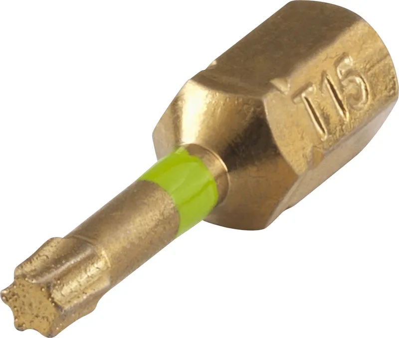 Diamant bit TORX T15 - Torx T 15 bitje - Bits - 1297000 von Wolfcraft – Produktbild