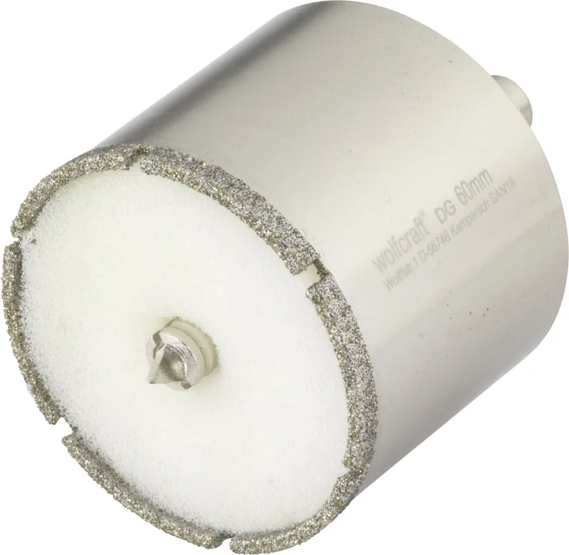 Diamantboor 60mm - Tegelboor 60 mm - Diamant Gatenzaag - 5940000 de Wolfcraft – image du produit
