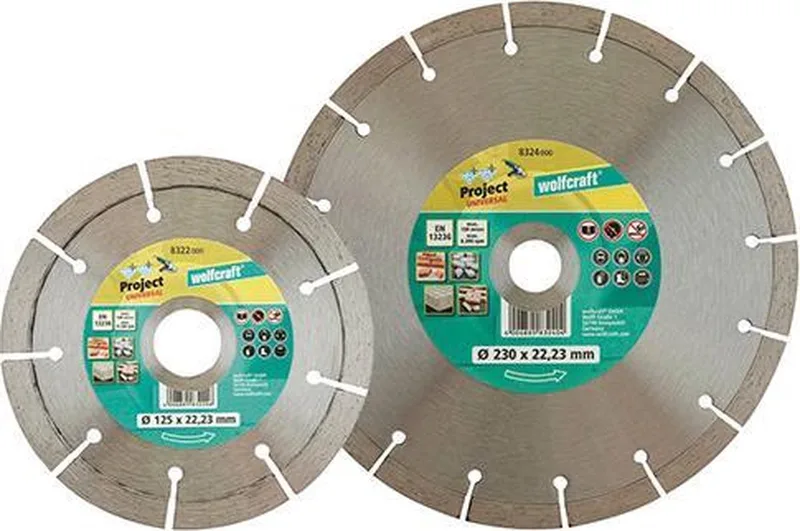 Doorslijpschijf diamant 125mm van Wolfcraft – productafbeelding