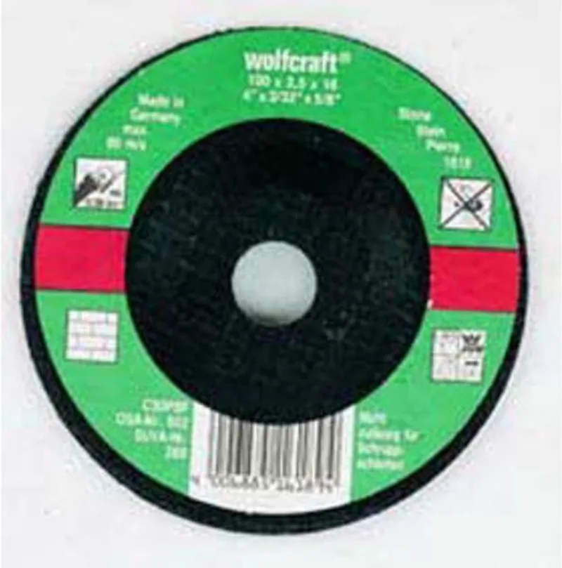 Doorslijpschijf voor metaal - 1627099 by Wolfcraft – product image
