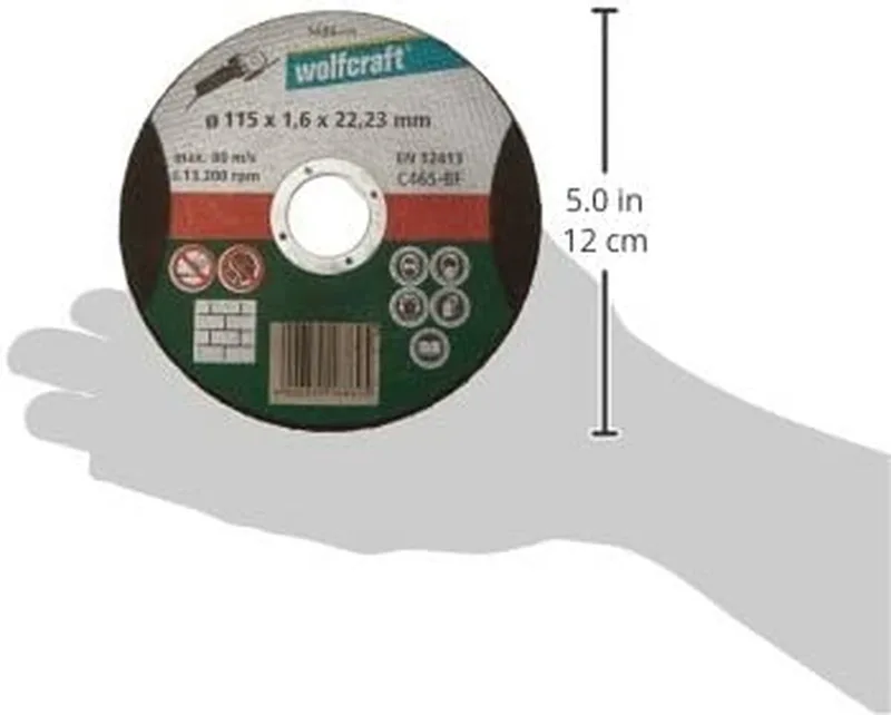 Doorslijpschijf voor steen - 1686999 by Wolfcraft – product image