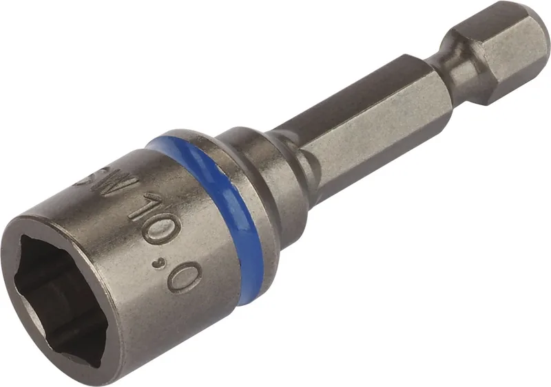 Dopsleutel Impact - Maat 10 - 1392000 by Wolfcraft, Blue – product image