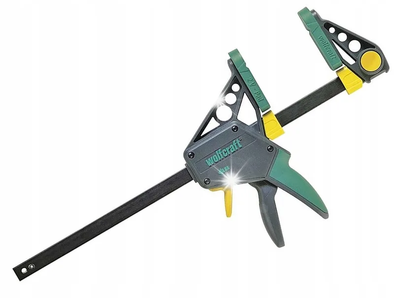 EHZ Lijmklem 150mm - Eenzijdig Bedienbaar, 120kg Klemkracht de Wolfcraft – image du produit