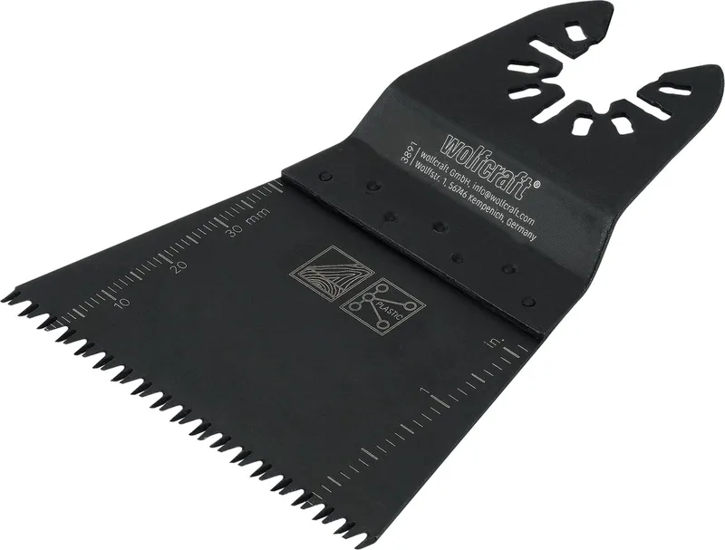Extra lang Japanse invalzaagblad voor multitool - Hout, kunststof en gipsplaat - 68 mm - Zaagblad - 3891000 von Wolfcraft – Produktbild