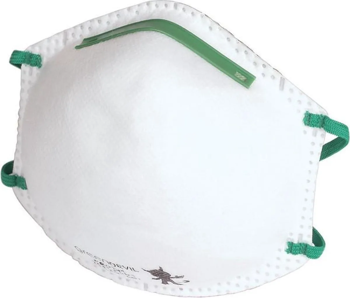 FFP1 Fijnstofmasker - FFP1 (3st) van Wolfcraft, Groen – productafbeelding
