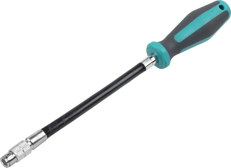 Flexibele magnetische bithouder - Bit Schroevendraaier - 280mm - Multibit - 1236000 van Wolfcraft, Groen – productafbeelding