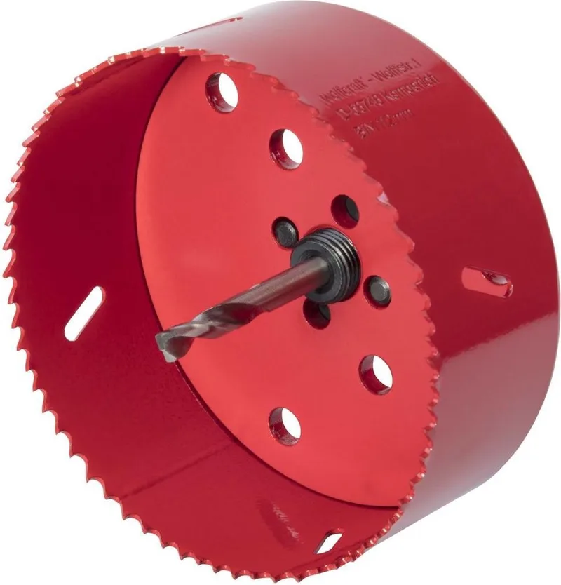 Gatenzaag 112mm - BiM Gatenboor 112 mm - 5496000 van Wolfcraft – productafbeelding