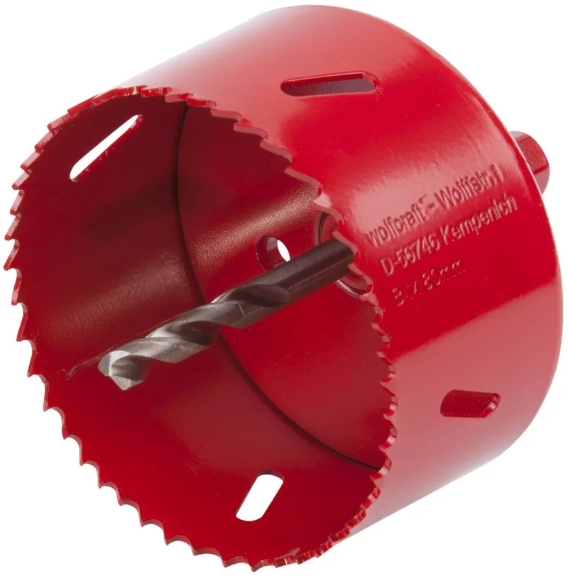 Gatenzaag 80mm - BiM Gatenboor 80 mm - 5485000 von Wolfcraft – Produktbild