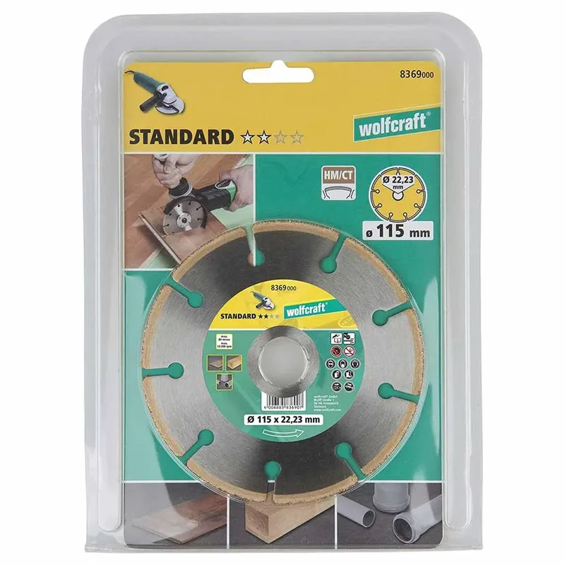 Disque à Tronçonner Plat 8369000 de Wolfcraft – image du produit 2 sur 2