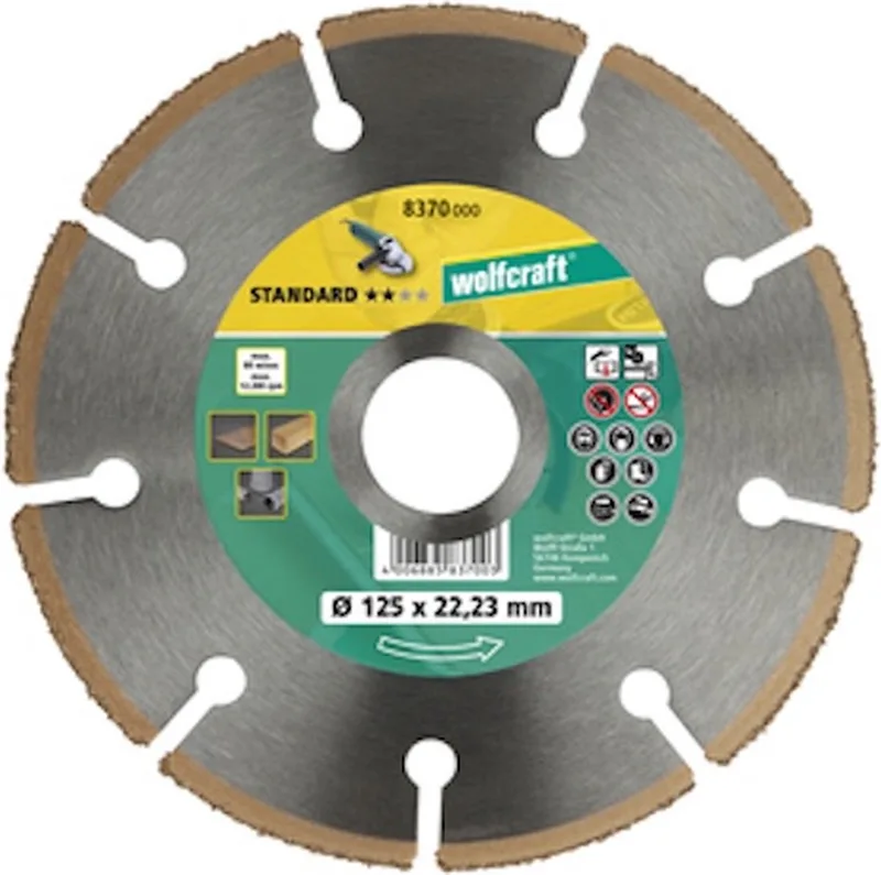 Hardmetalen doorslijpschijf 115mm - 8370000 von Wolfcraft – Produktbild
